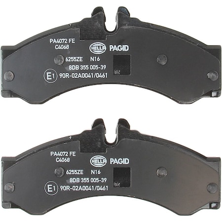 Pagid Brakes Disc Brake Pad, 355005391 355005391